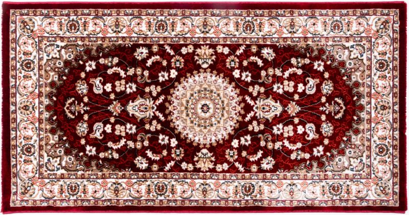 Tæppe Denver 200 x 290 cm bordeaux