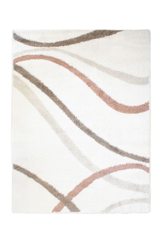 Direct Home and Garden Madrid tæppe med bånd 160 x 230 cm beige