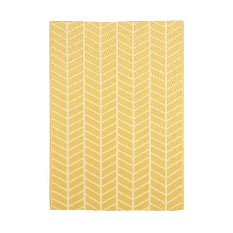GoodHome Malaita polypropylen tæppe 120 x 170 cm med kokon-motiv