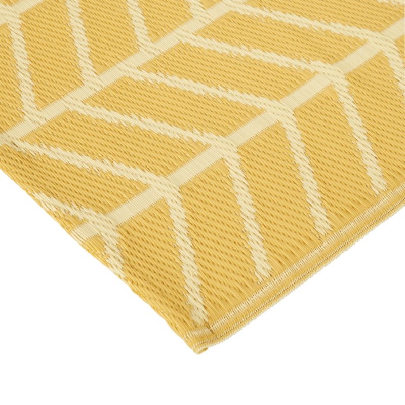 GoodHome Malaita polypropylen tæppe 120 x 170 cm med kokon-motiv