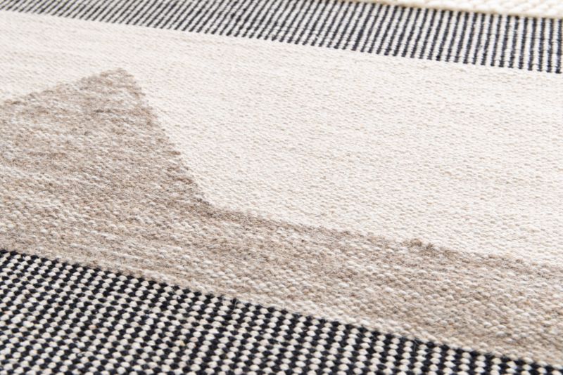 GoodHome Bi Fabric tæppe 160 x 230 cm blå / grå