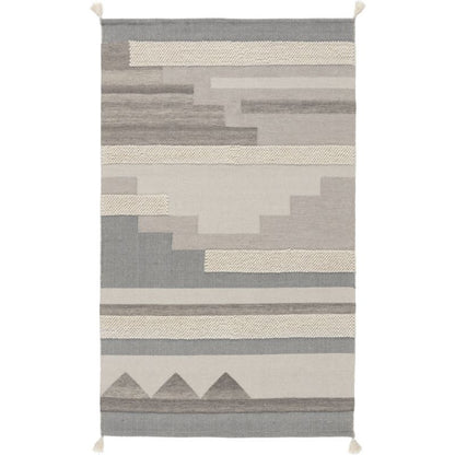 GoodHome Bi Fabric tæppe 80 x 150 cm blå / grå