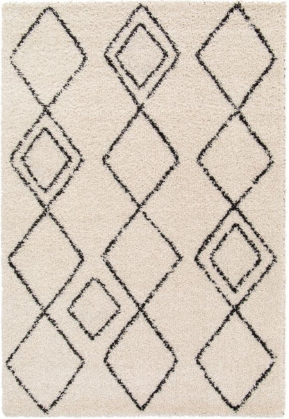 GoodHome Coltrane tæppe 120 x 170 cm mønster / beige