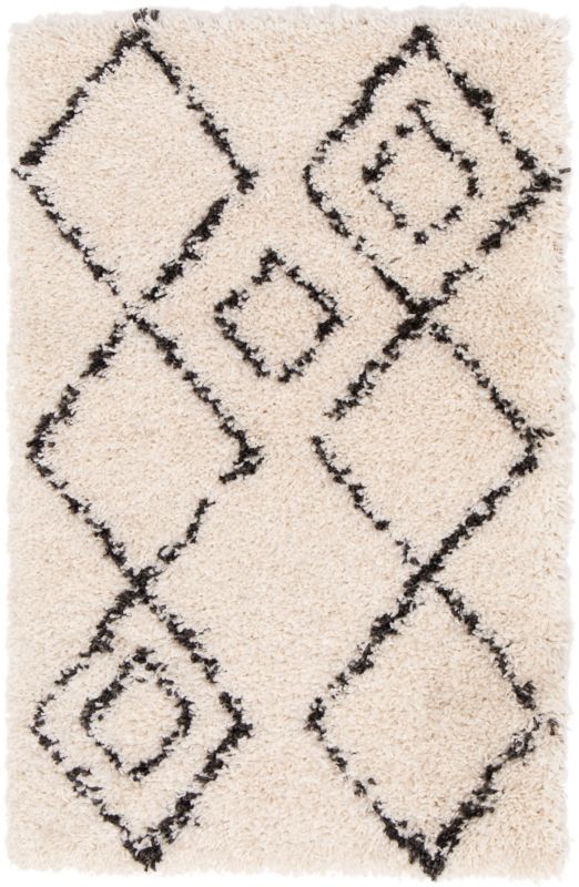 GoodHome Coltrane tæppe 60 x 90 cm i beige mønster