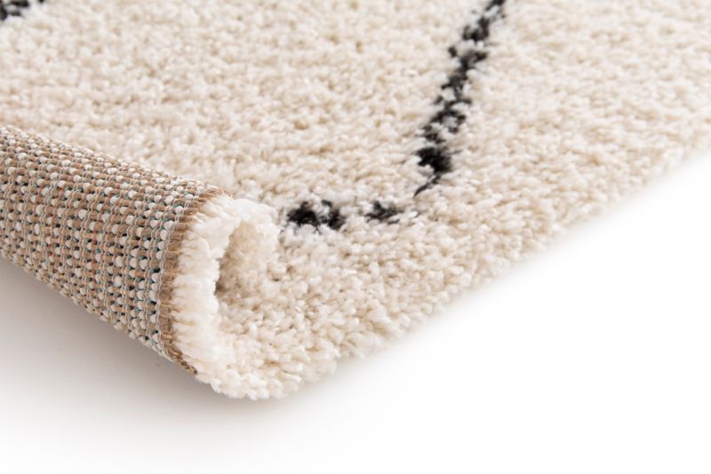 GoodHome Coltrane tæppe 60 x 90 cm i beige mønster