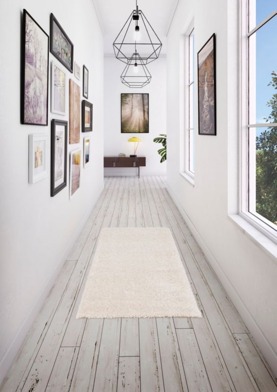 GoodHome Coltrane tæppe 80 x 150 cm beige