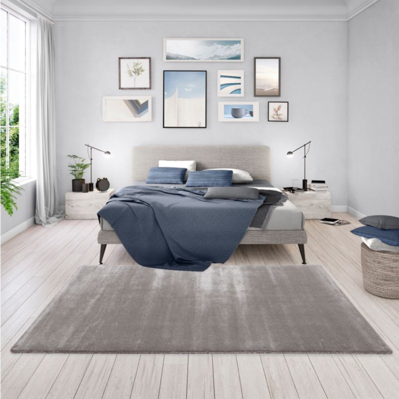 GoodHome Diablo tæppe 120 x 170 cm grå