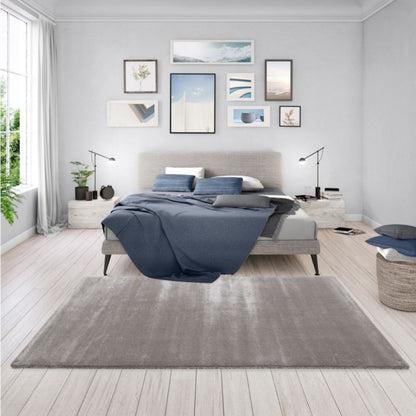 GoodHome Diablo tæppe 160 x 230 cm grå