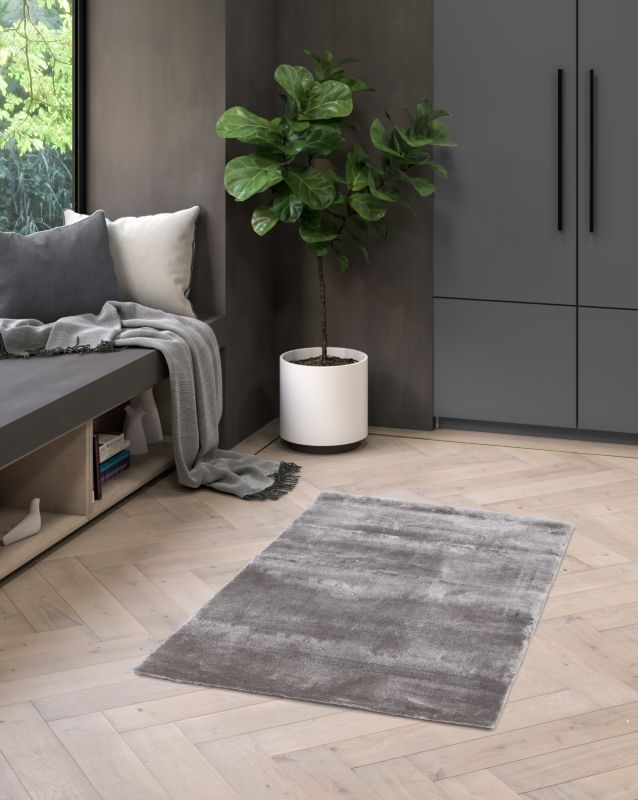 GoodHome Diablo tæppe 60 x 90 cm i grå