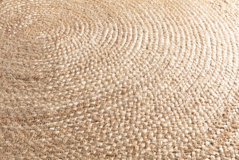 GoodHome Juta tæppe 130 cm rund