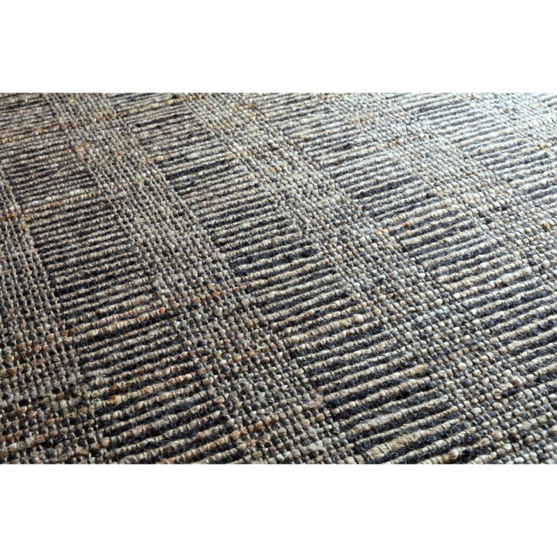 GoodHome Jute&Cotton mønsteret tæppe 120 x 170 cm