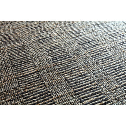 GoodHome Jute&Cotton mønsteret tæppe 120 x 170 cm