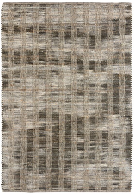 GoodHome Jute&Cotton tæppe 80 x 150 cm med mønster