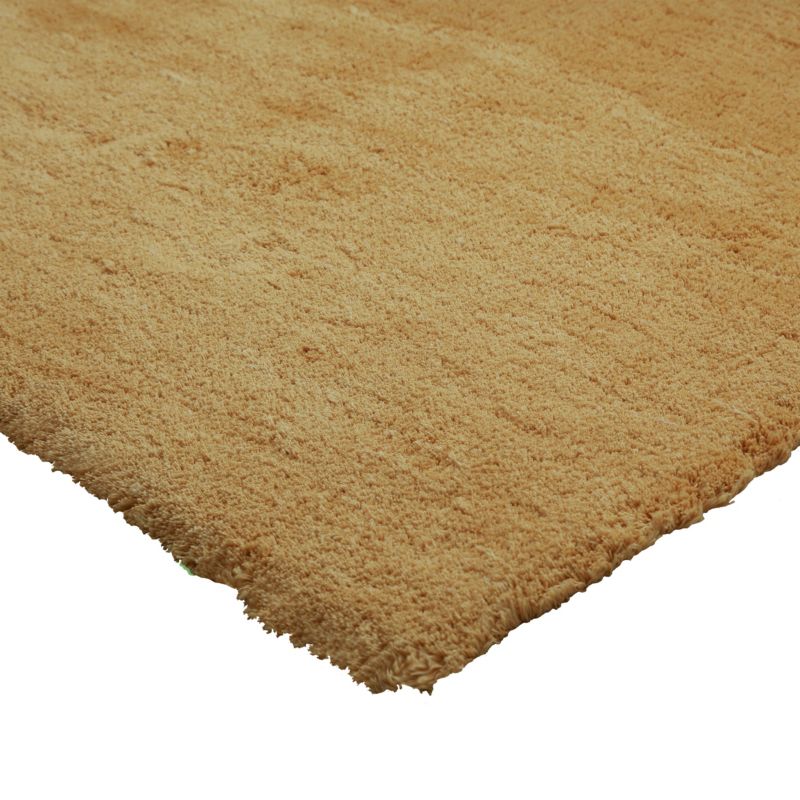 GoodHome Manzo tæppe 120 x 170 cm i sennepsgul