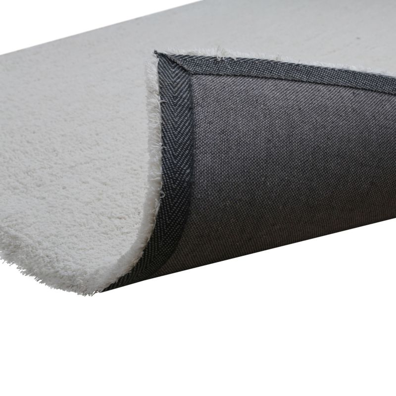GoodHome Manzo tæppe 80 x 150 cm hvid