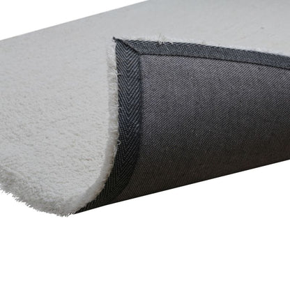 GoodHome Manzo tæppe 80 x 150 cm hvid