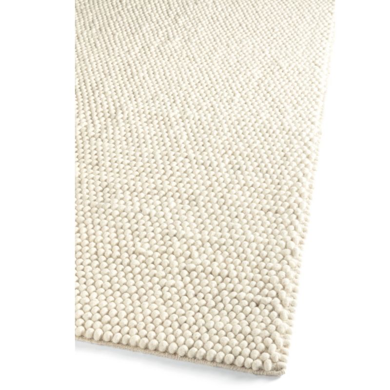 GoodHome Wool Knits tæppe 120 x 170 cm beige