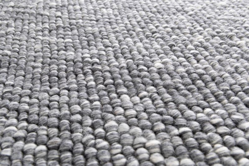 GoodHome Wool Knits tæppe 120 x 170 cm grå