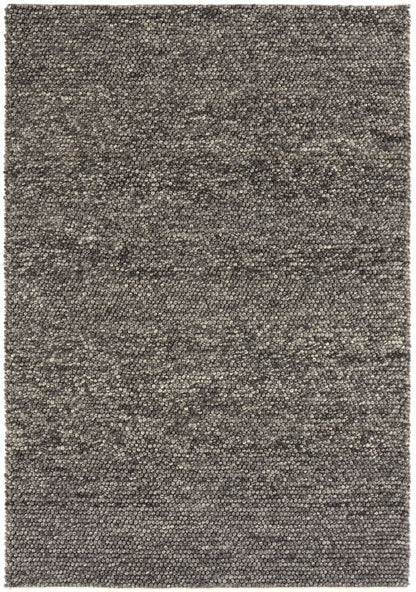 GoodHome Wool Knits tæppe 160 x 230 cm i mørkegrå