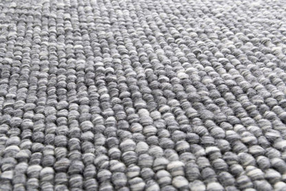 GoodHome Wool Knits tæppe 160 x 230 cm i mørkegrå