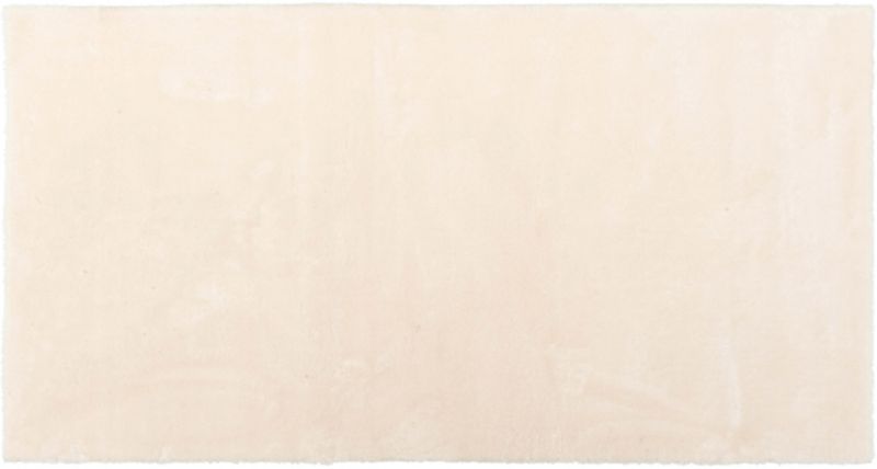 Lumen tæppe 80 x 150 cm kremfarvet