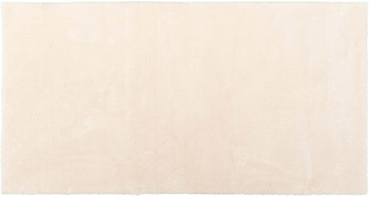 Lumen tæppe 80 x 150 cm kremfarvet