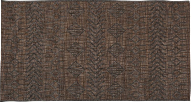 Tæppe Madera 160 x 230 cm aztekisk brun