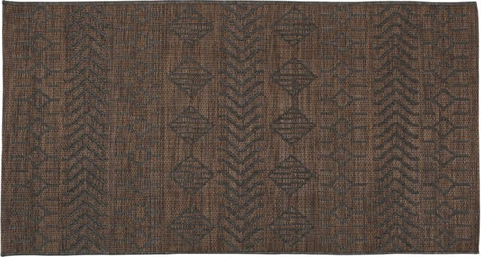 Tæppe Madera 160 x 230 cm aztekisk brun