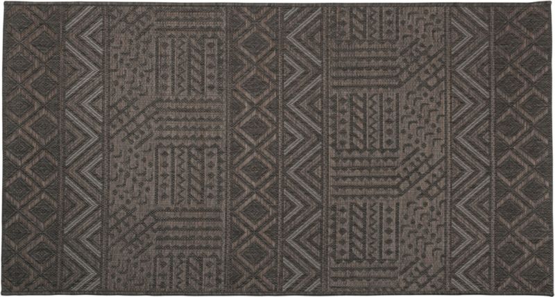 Madera Aztec tæppe 200 x 290 cm grå