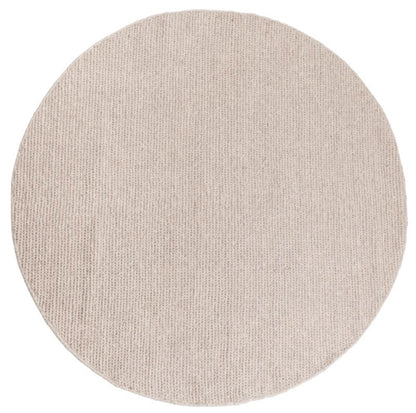 Uldtæppe 160x160 cm Beige