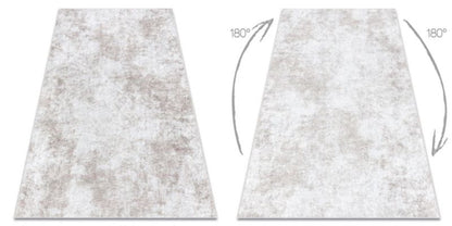 Tæppe 120x170 cm Beige Polyester