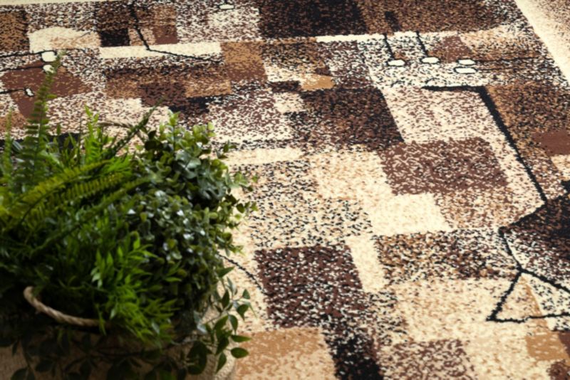 Tæppe 200x300 cm Beige Polypropylen
