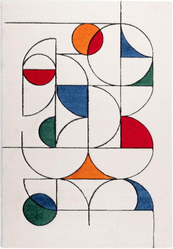 Børnetæppe 160x230 cm Multifarvet Polypropylen