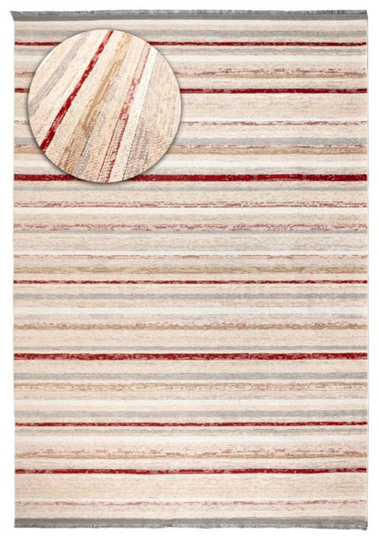 Tæppe Chantelle Azteker 160x230 cm Rød Beige