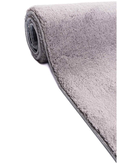 Rektangulært Tæppe 160x230 cm Grå med Frynser