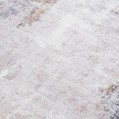 Abstrakt Tæppe 200x300 cm Grafitgrå Antiskrid Polyester