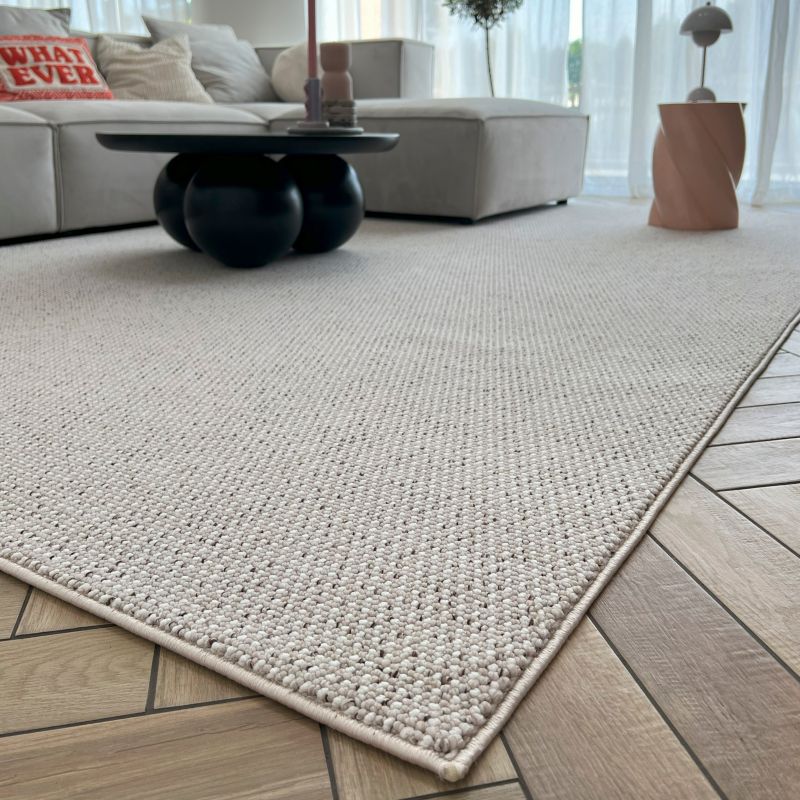 Tæppe Lora 160x230 cm Beige Polyester