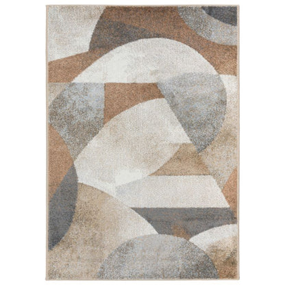 Gulvtæppe Lunera 160x230 cm Flerfarvet Polypropylen