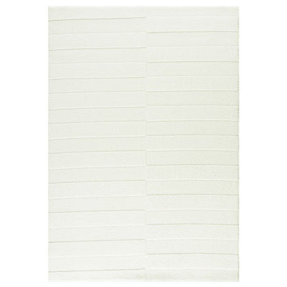 Rektangulært Tæppe 160x230 cm Beige Polyester