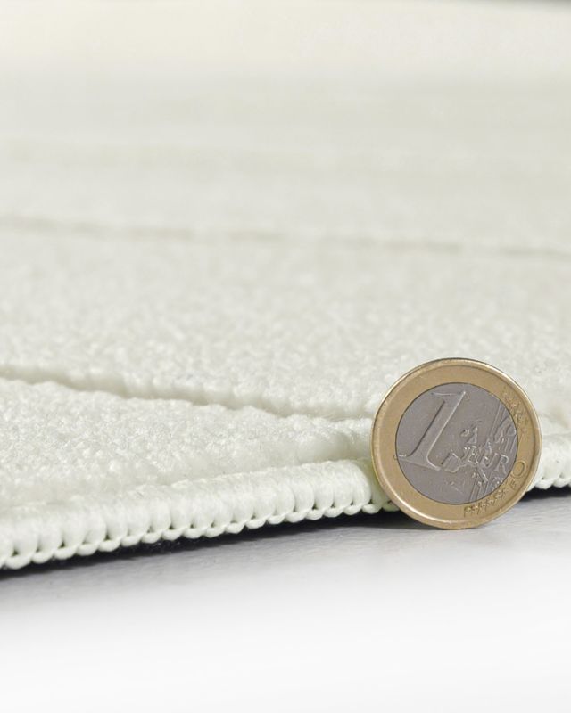 Rektangulært Tæppe 160x230 cm Beige Polyester