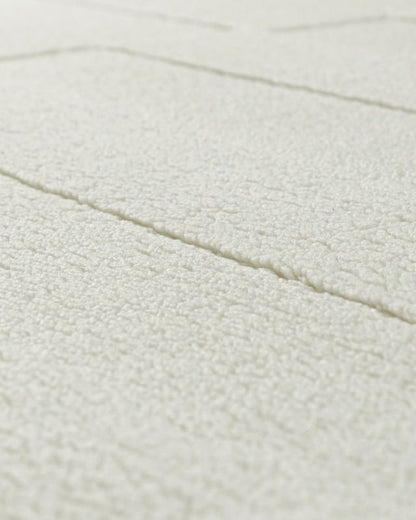 Rektangulært Tæppe 160x230 cm Beige Polyester