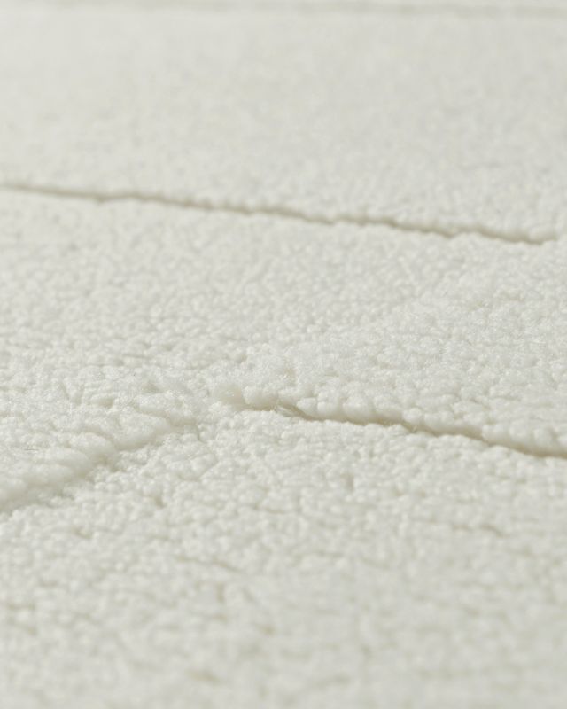 Rektangulært Tæppe 160x230 cm Beige Polyester