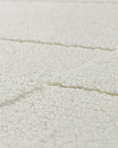 Rektangulært Tæppe 160x230 cm Beige Polyester