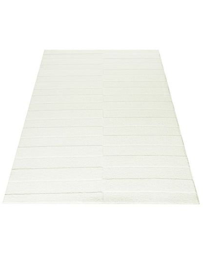 Rektangulært Tæppe 160x230 cm Beige Polyester