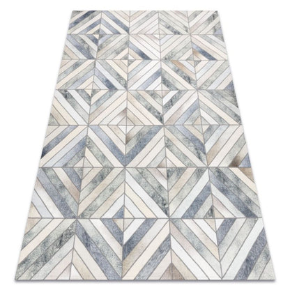 Patchwork Tæppe 160x230 cm Beige MTT027