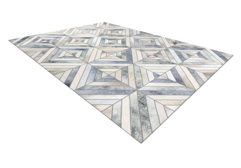 Patchwork Tæppe 160x230 cm Beige MTT027