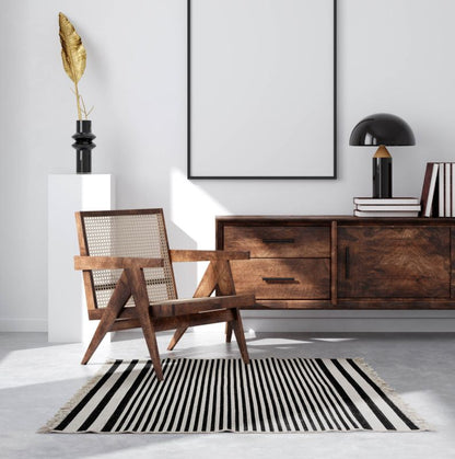 Pled tæppe 80 x 150 cm striber