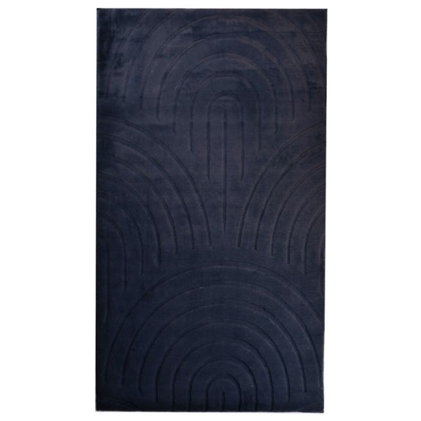 Tæppe 120x160 cm Antracit Polyester