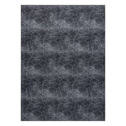 Tæppe 100x150 cm Grå Polyamid