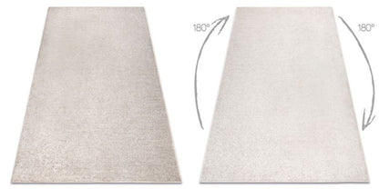 Tæppe 150x300 cm Beige Polypropylen